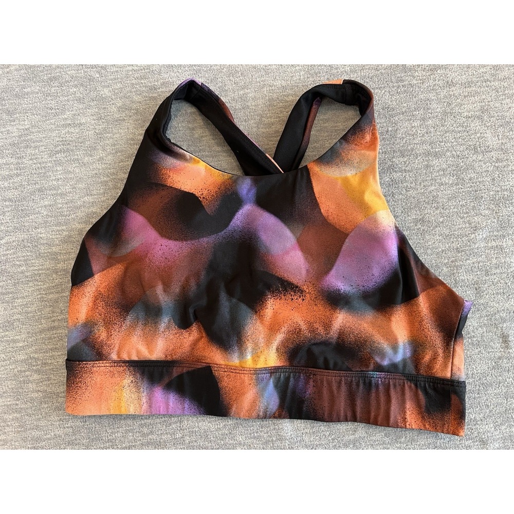 Fabletics No Bounce Sports Bra Women's XS High Impact Multicolored‎ Athleisure